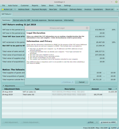  Submit VAT Return